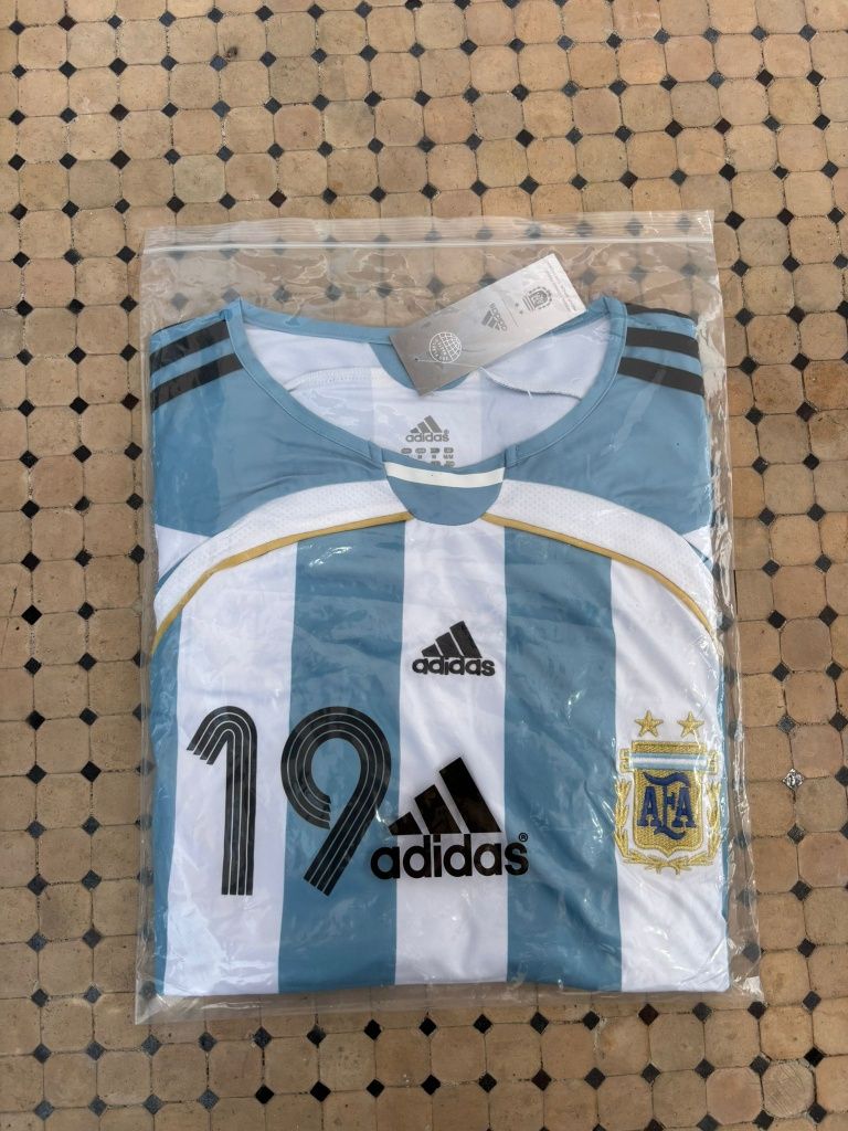 Camisola de futebol retro Argentina