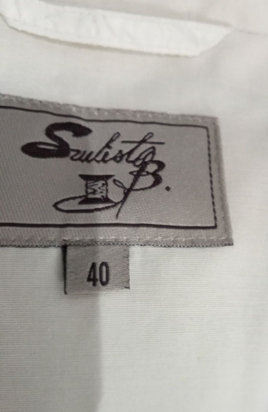 Płaszcz klasyczny luksusowy tencz vintage marka premium Szulist L krem