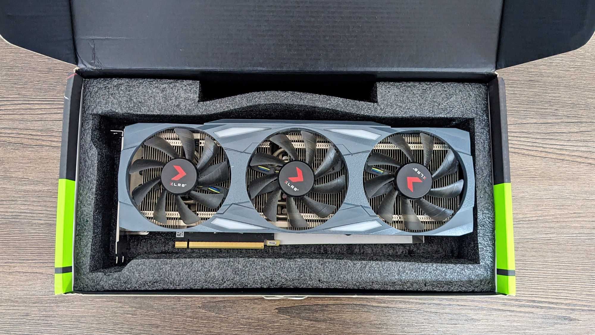 Видеокарта PNY RTX 3080 10GB XLR8 EPIC-X,GDDR6 GPU 3060,3070,3080,3090