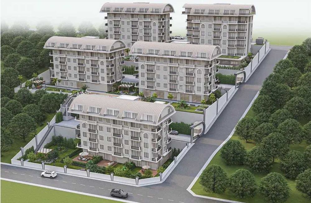 Квартиры в ЖК с инфраструктурой в районе Конаклы/Аланья/Турция