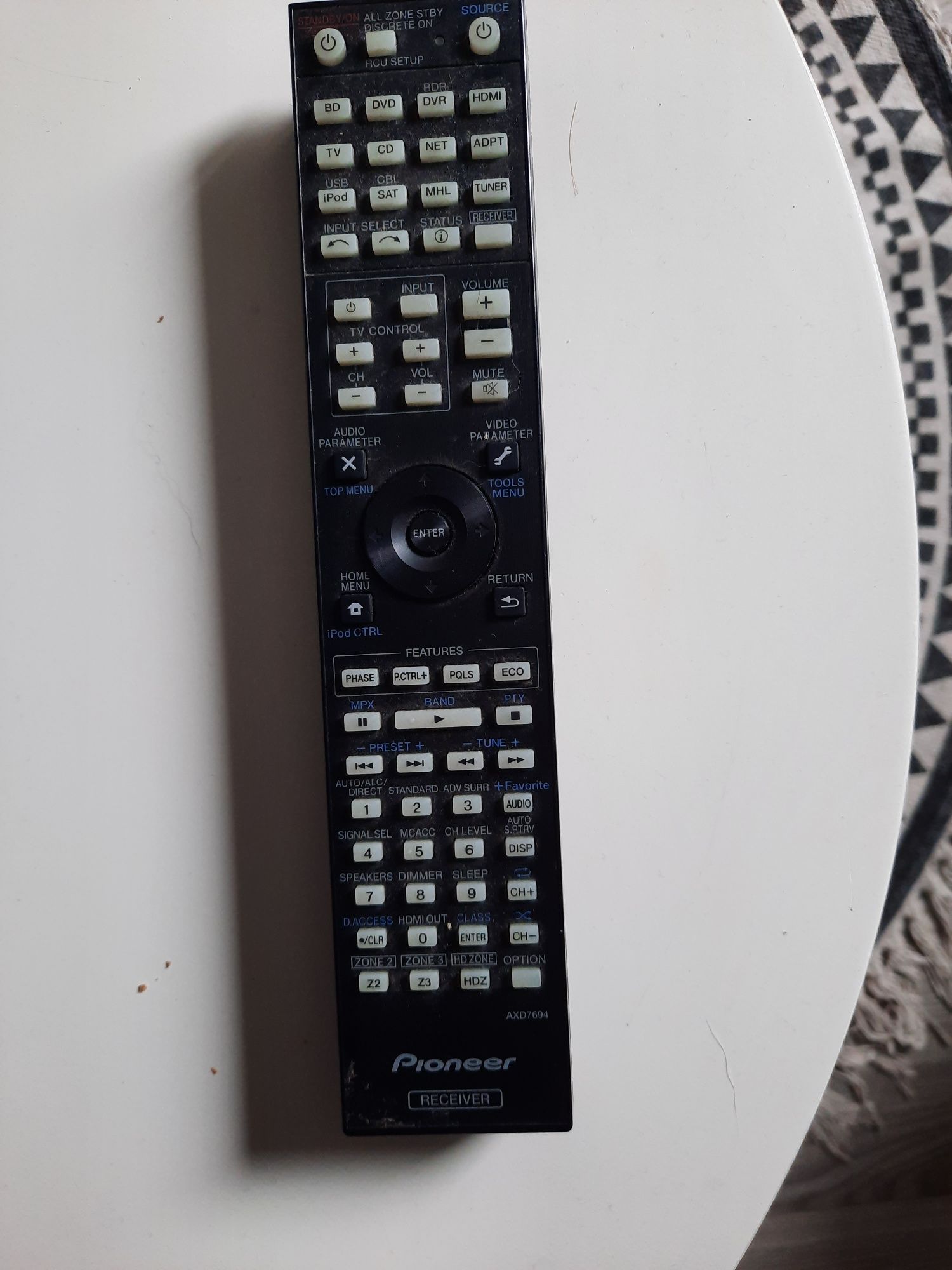 Amplituner Pioneer VSX-923K 7.2 + adapter wifi Pioneer