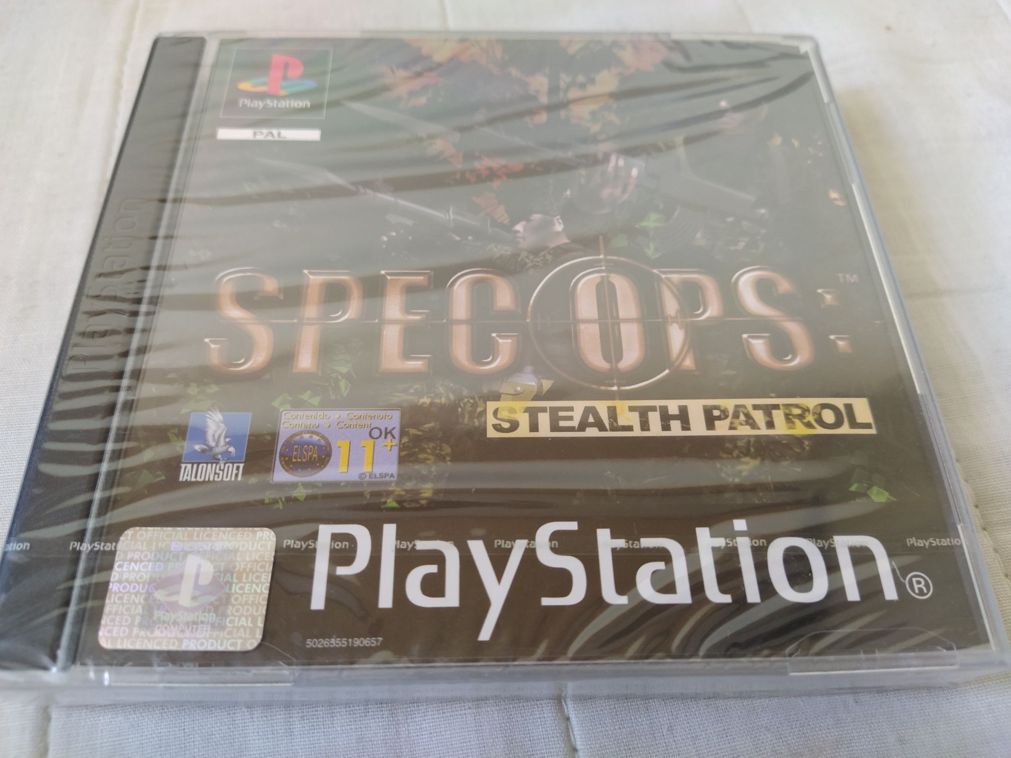 Ps1 psx one PlayStation Spec Ops - Stealth Patrol 3xA FOLIA nowa