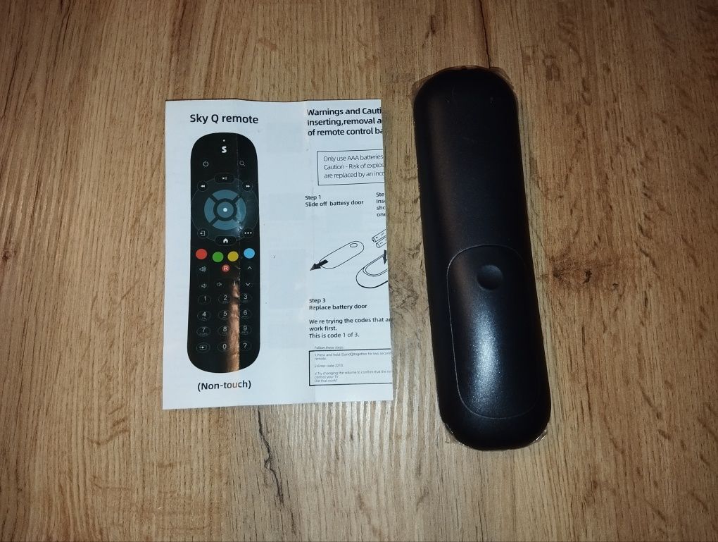 Pilot zamiennik do Sky Q Box