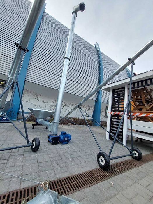 Żmijka do zboża/ pionowy podajnik do silosu/ ocynk/gwarancja 2 lata