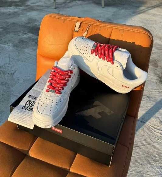 Buty Trampki Nike Air Force 1 Low Supreme White Rozmiar 36