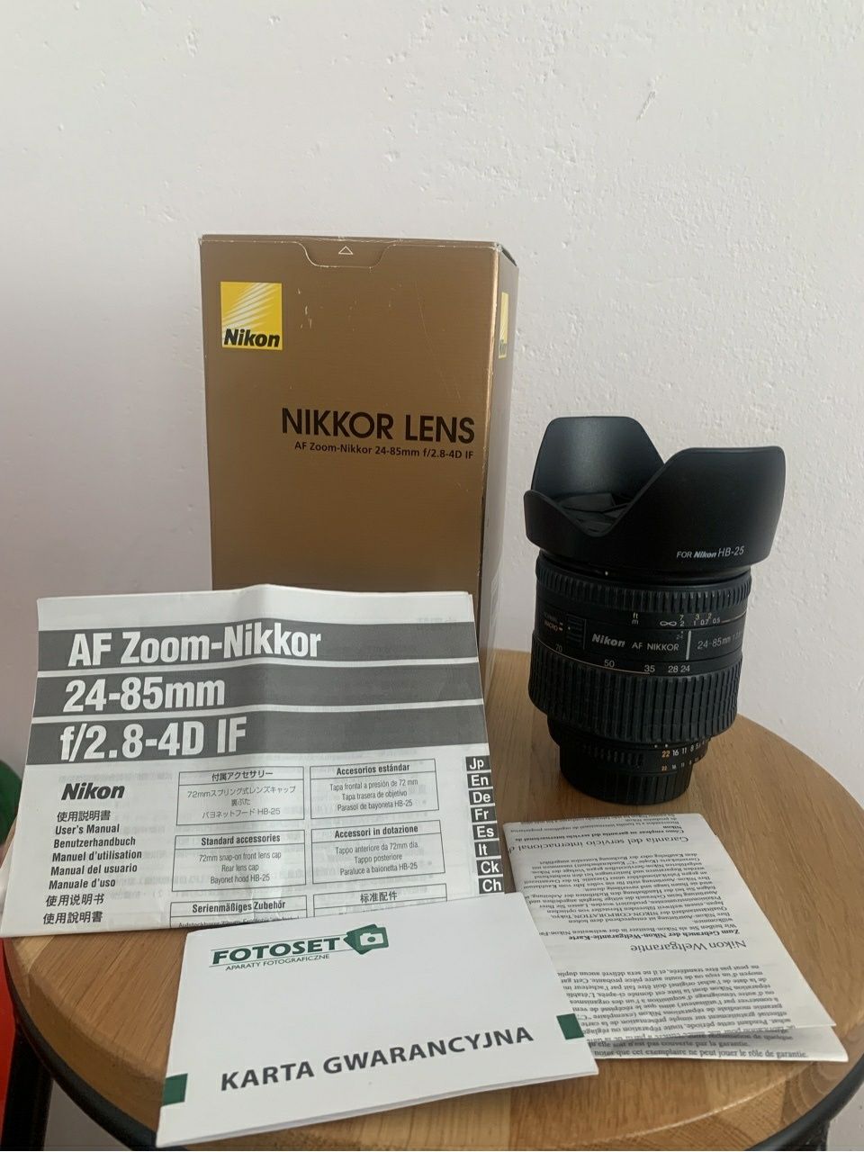 Nikkor 24-85 f2.8