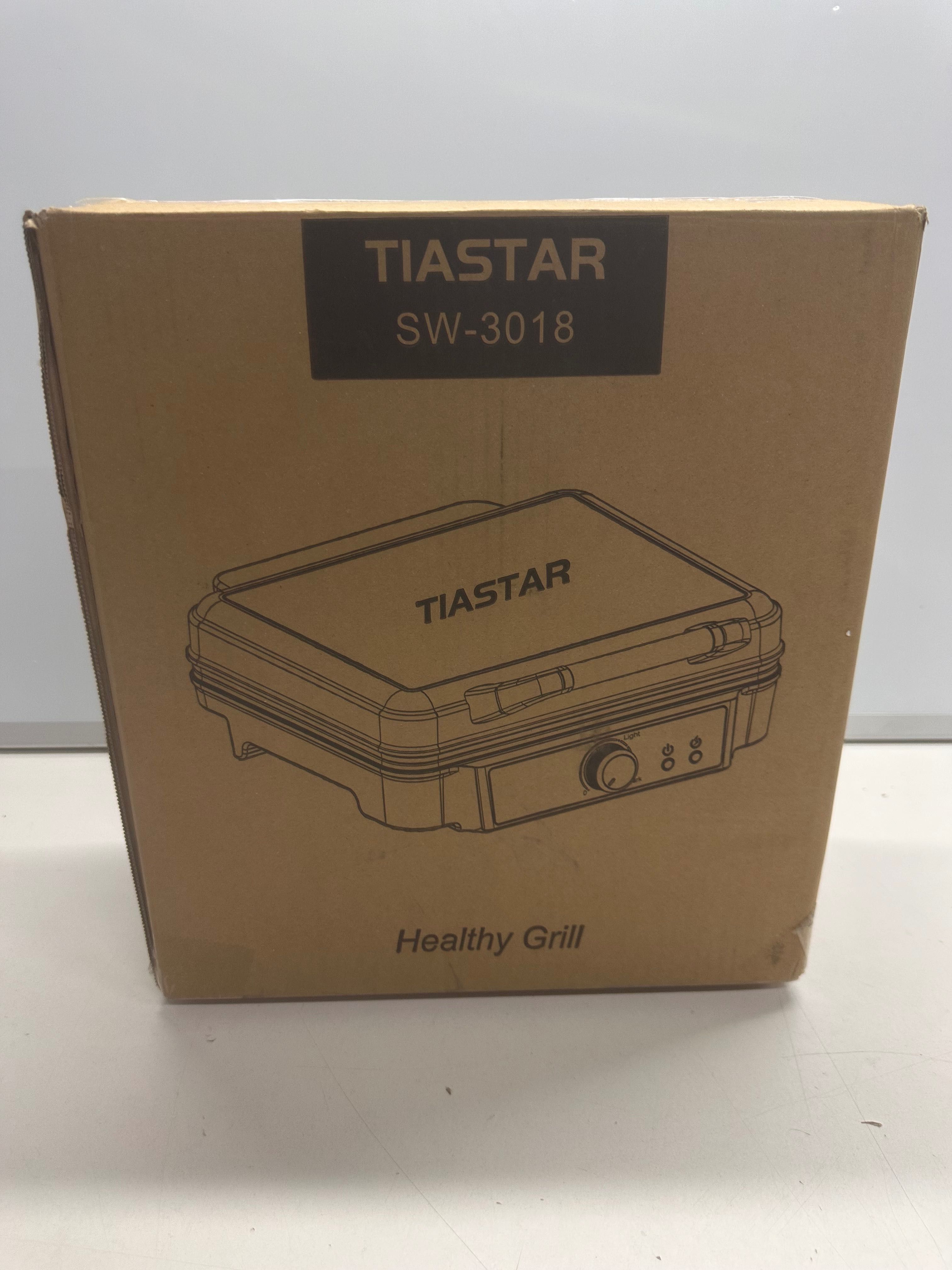 Opiekacz Tiastar SW-3018 srebrny/szary 1800 W. P20A43