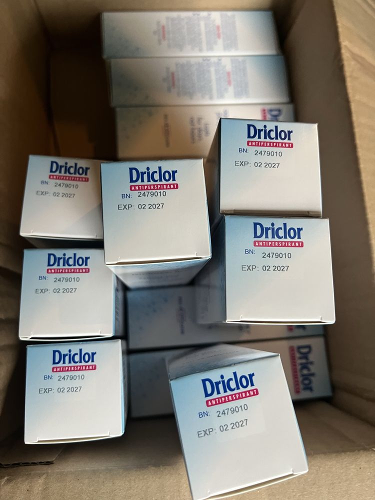Оригінал 75ml Driclor/Дріклор антиперсперант кульковий / в наявності
