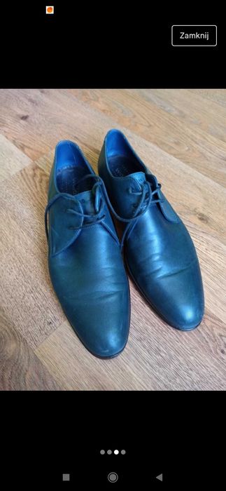 Pantofle męskie granatowe, firmy wojas, rozmiar 40
