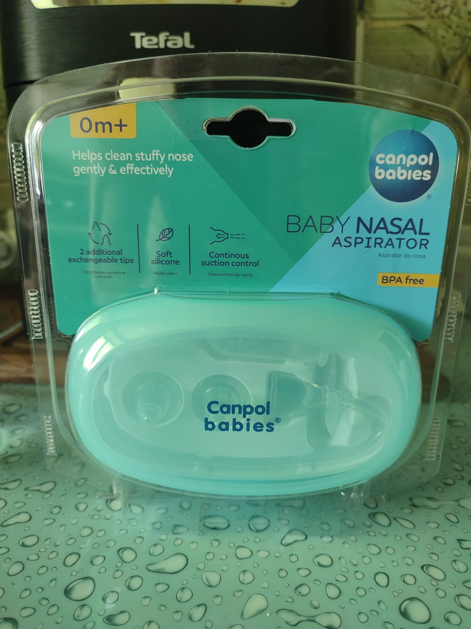 Аспиратор для носа Canpol Babies со сменными насадками (5/119)