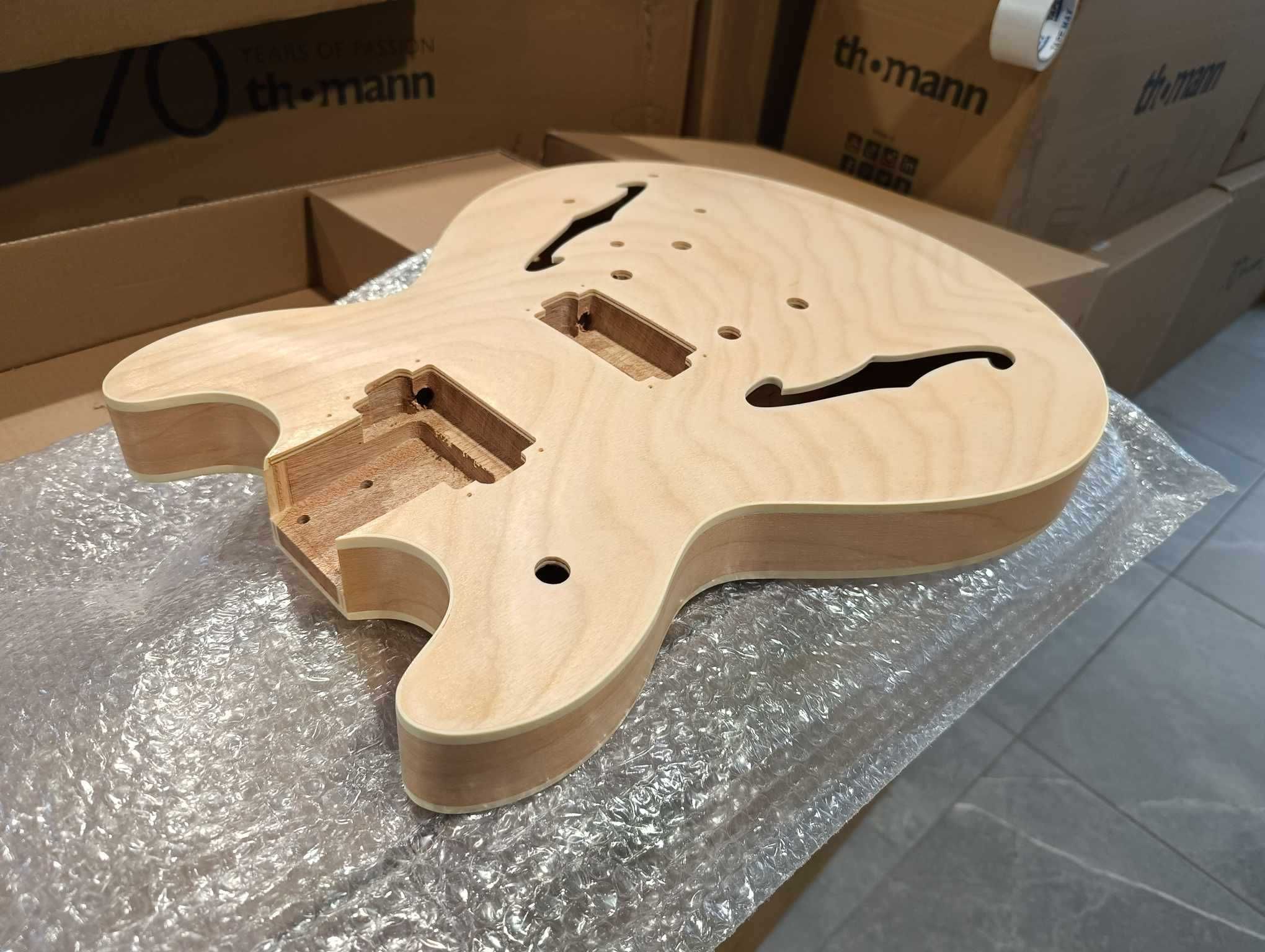 Gitara do składania Harley Benton KIT DIY-w stylu Gibson ES-335