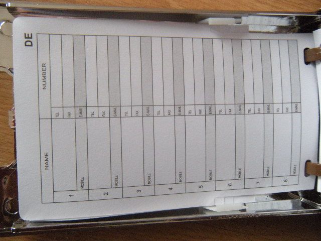 automatyczny notes notatnik sekretnik notesik spis telefonów automat