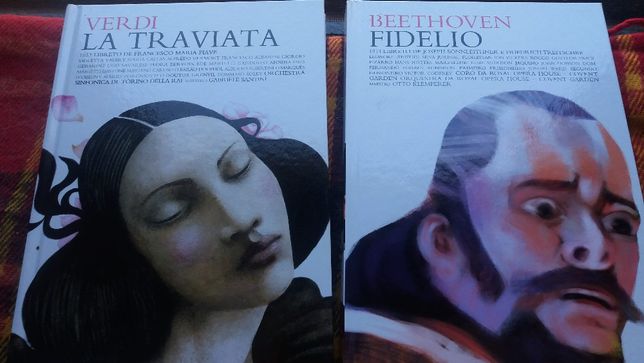 2 Livros Cd - Verdi e Beethoven