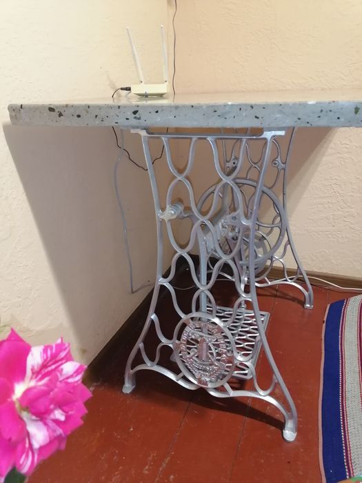 Стіл лофт з бетону.Террацо.