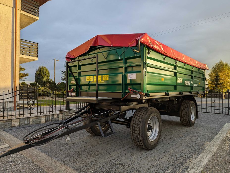 Przyczepa 9t (12t DMC) Wywrotka na 1 siłownik BSS IFA HL HW