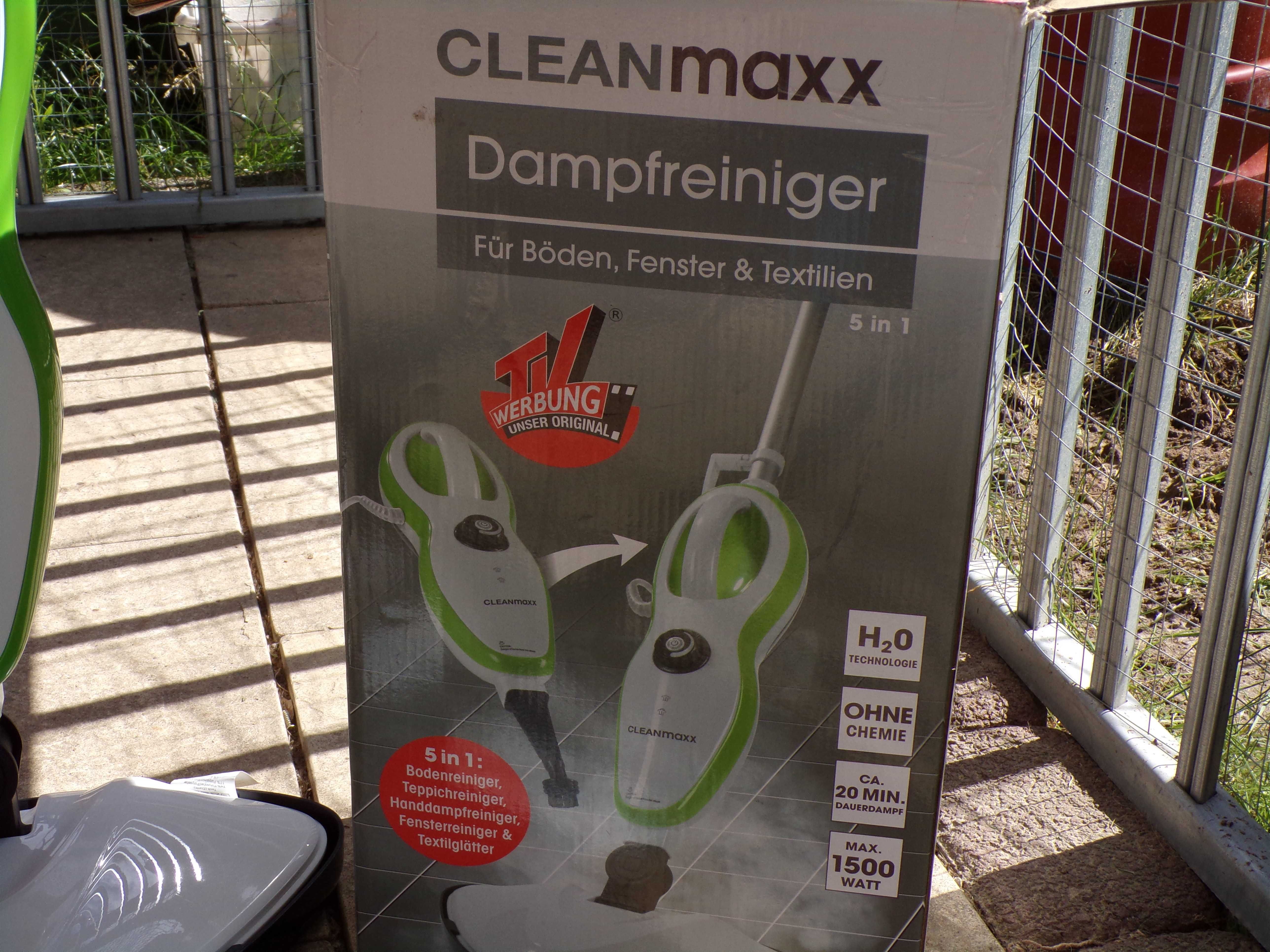 Mop parowy Cleanmaxx 1500 W, nowy