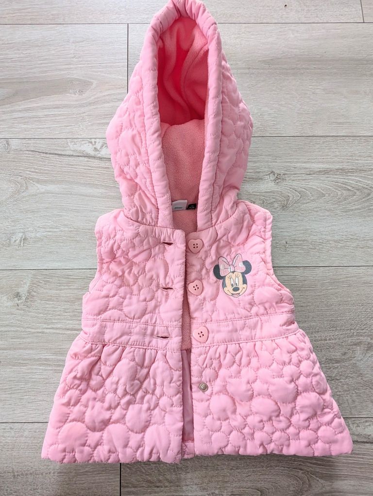 Kamizelka z Myszką Minnie r. 74/80