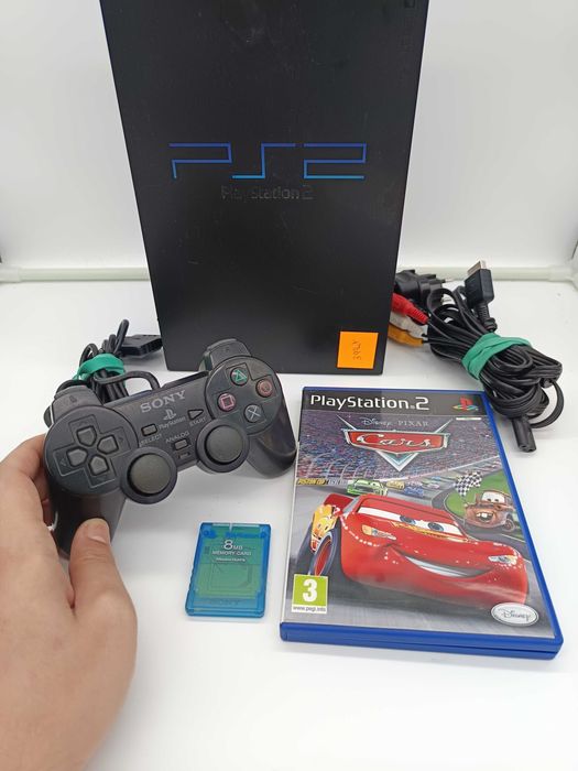 Konsola PlayStation 2 FAT + Pad + Gra + Okablowanie