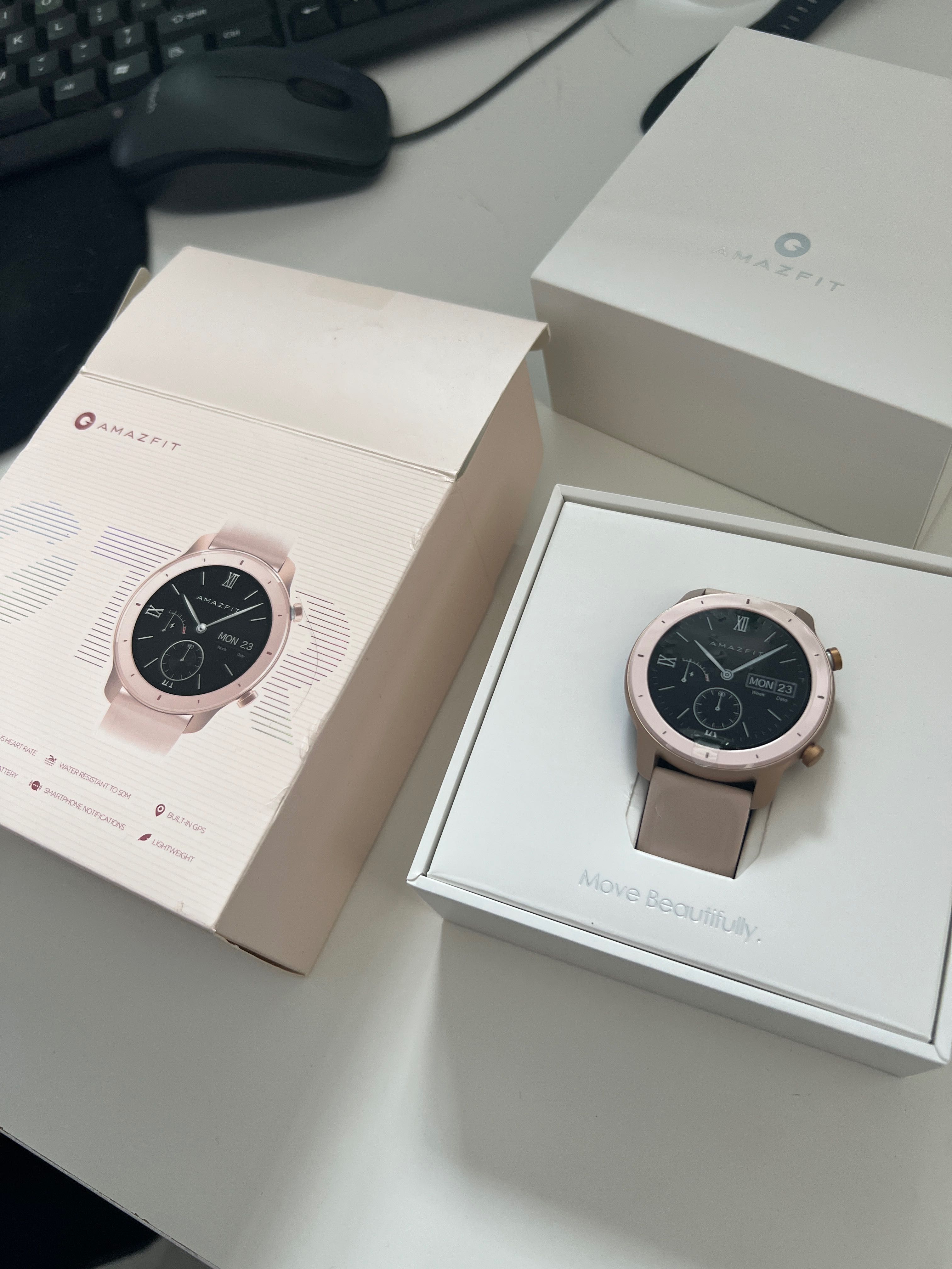 Amazfit GTR różowy