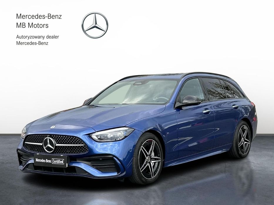 Mercedes-Benz Klasa C Salon PL AMG 9G-DCT Distronic PRO Kamera 360 Multibeam LED Hak CarPlay