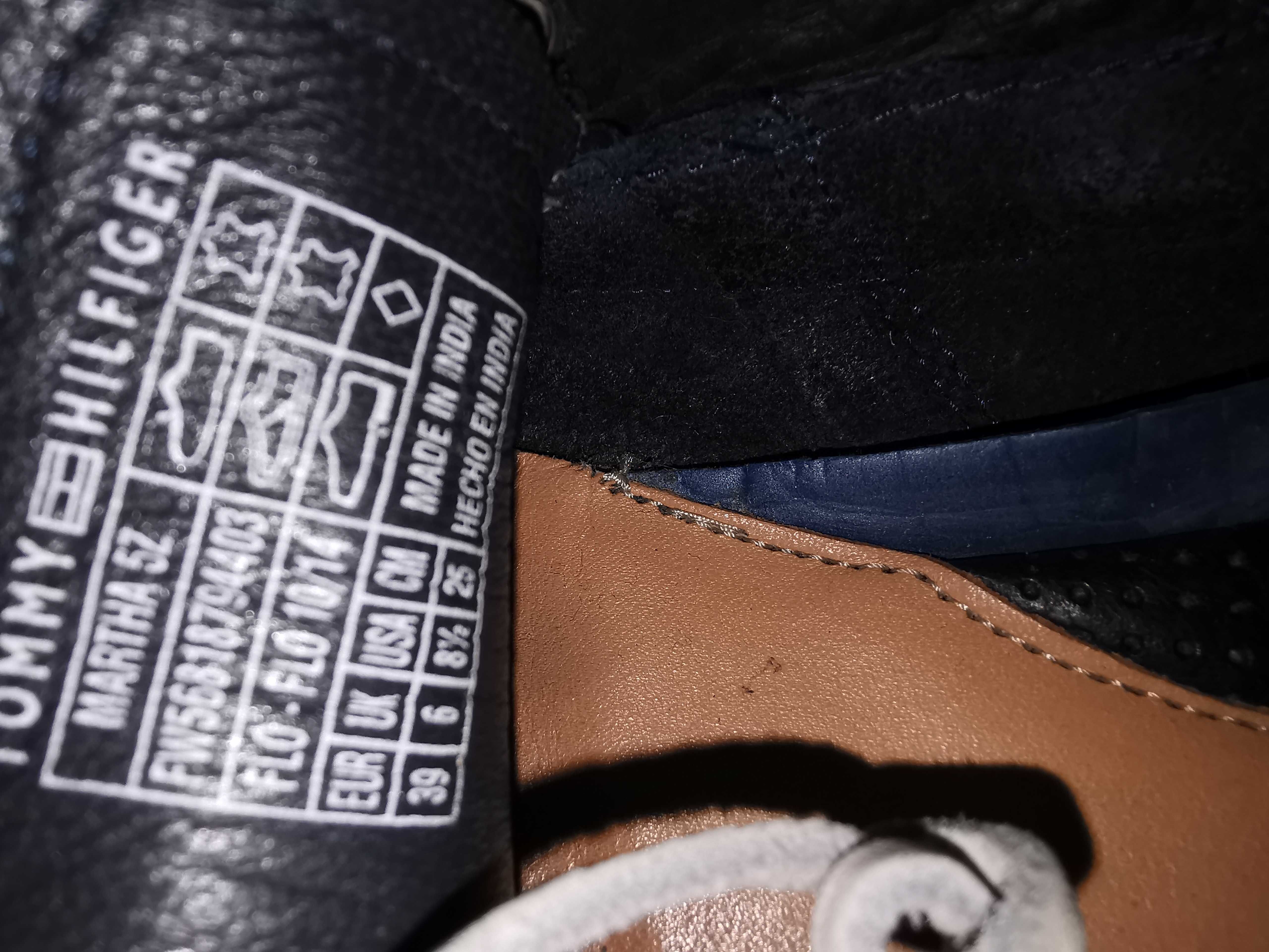 Mokasyny skóra Tommy Hilfiger 39