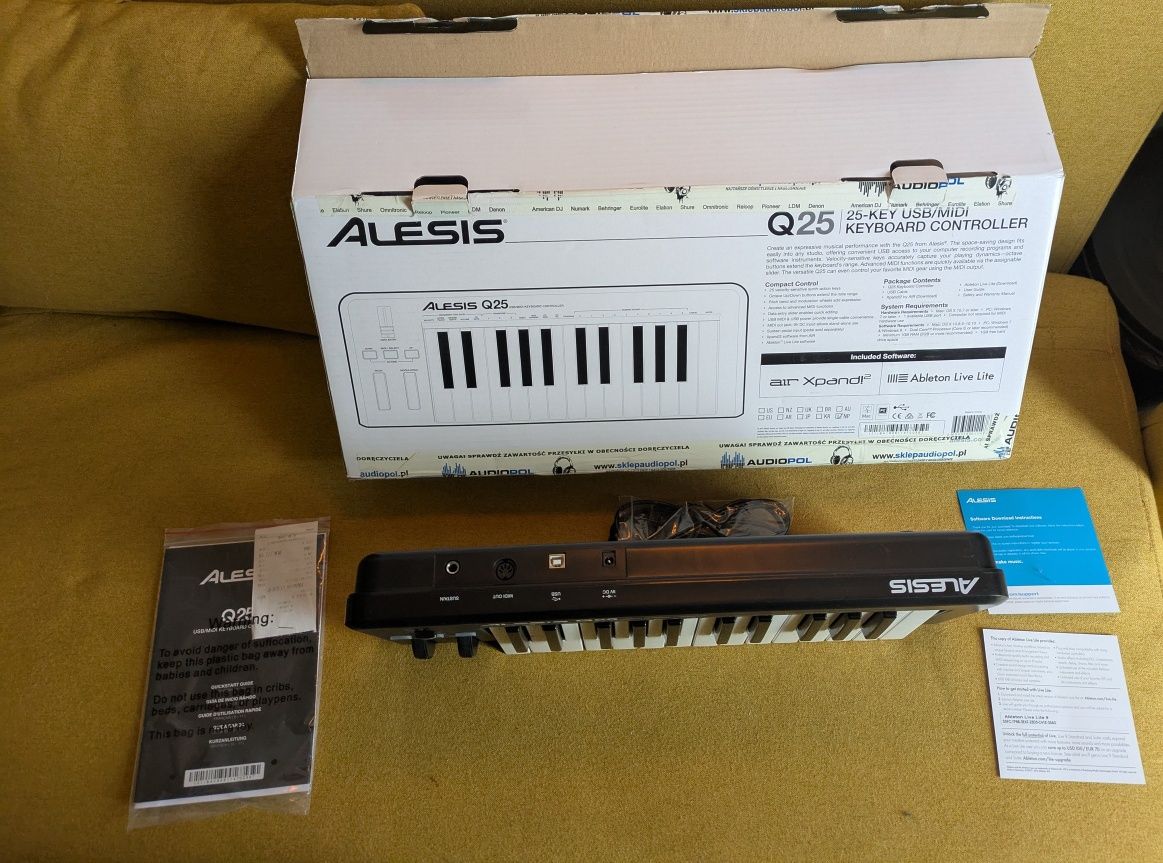Klawiatura MIDI Alesis Q25