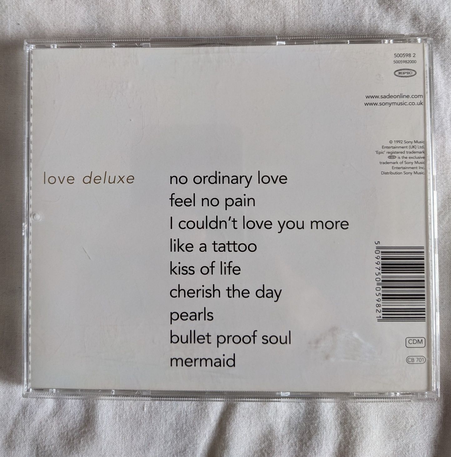 Sade Love Deluxe CD