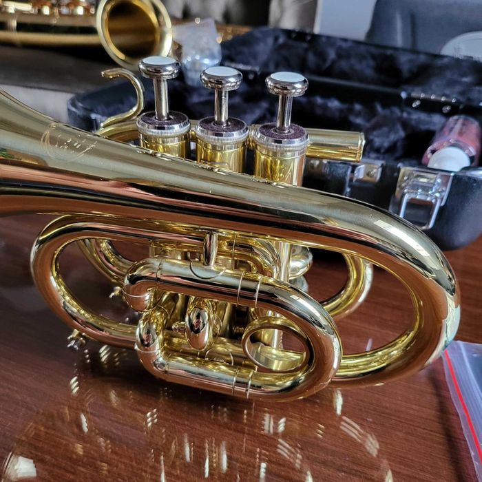 trąbka PICCOLO  JUPITER JPT-416 made in Taiwan stan celujący jak nowa!