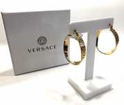 Złote damskie kolczyki VERSACE•próba•585•pozłacane ogniowo 14K