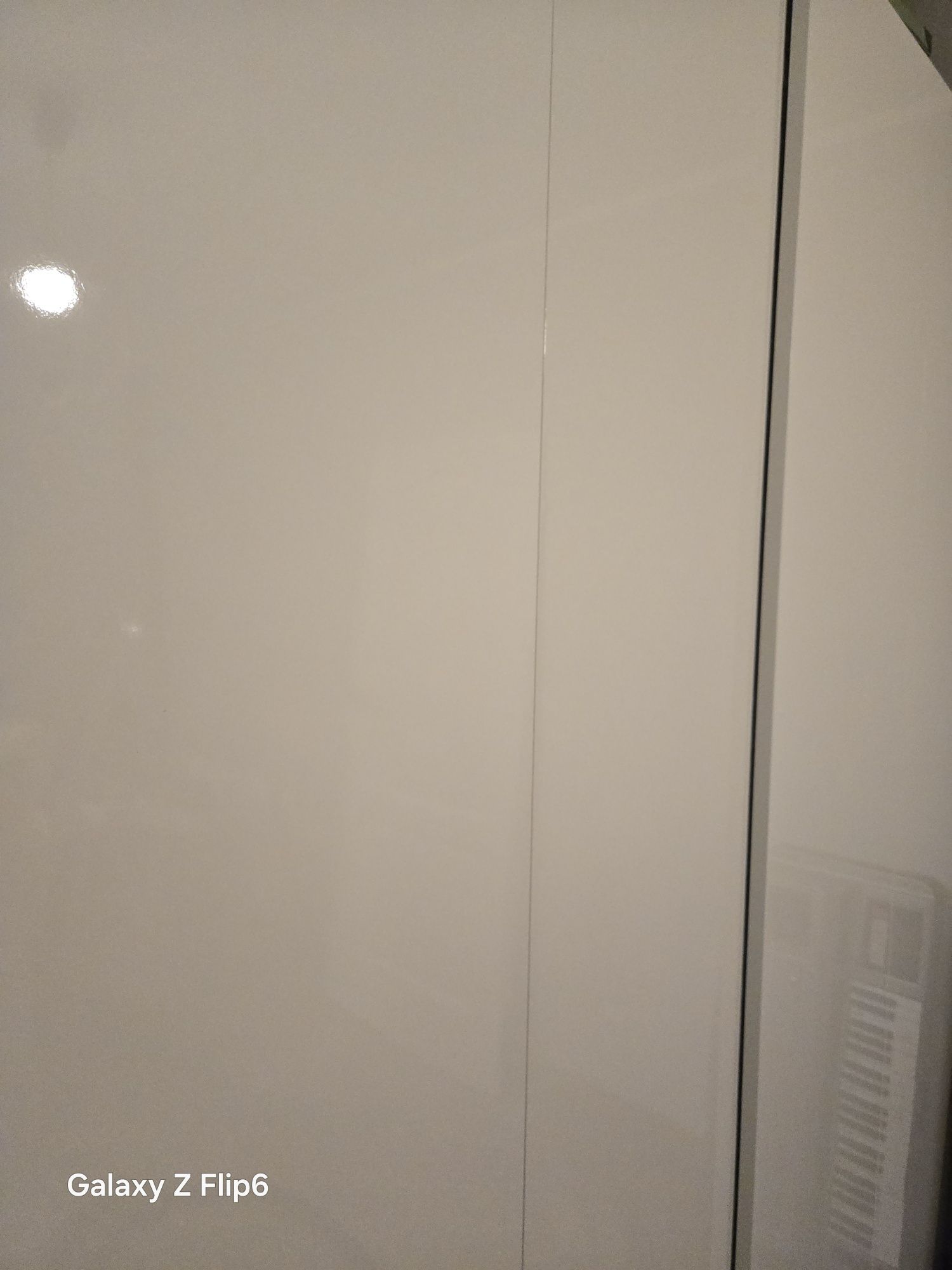 Fronty Hansvik ikea 200 na 236 biały połysk z mocowaniem