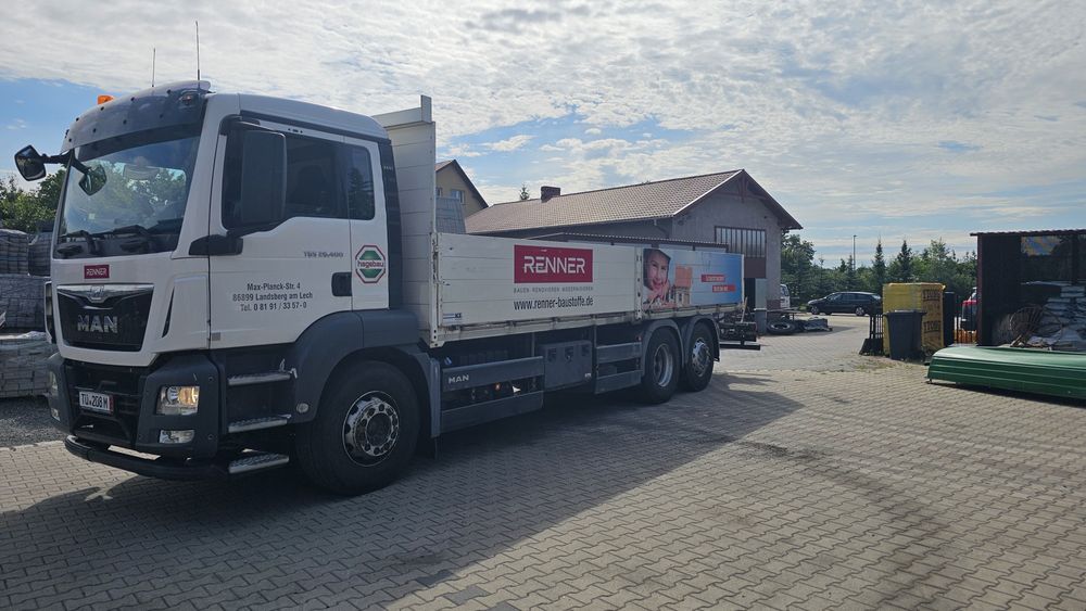 MAN TGS 26.400 6x2  HDSoś skrętna  Manual !!