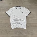Біла Футболка Фред Перрі Fred Perry Black Logo, розмір XXL, оригінал