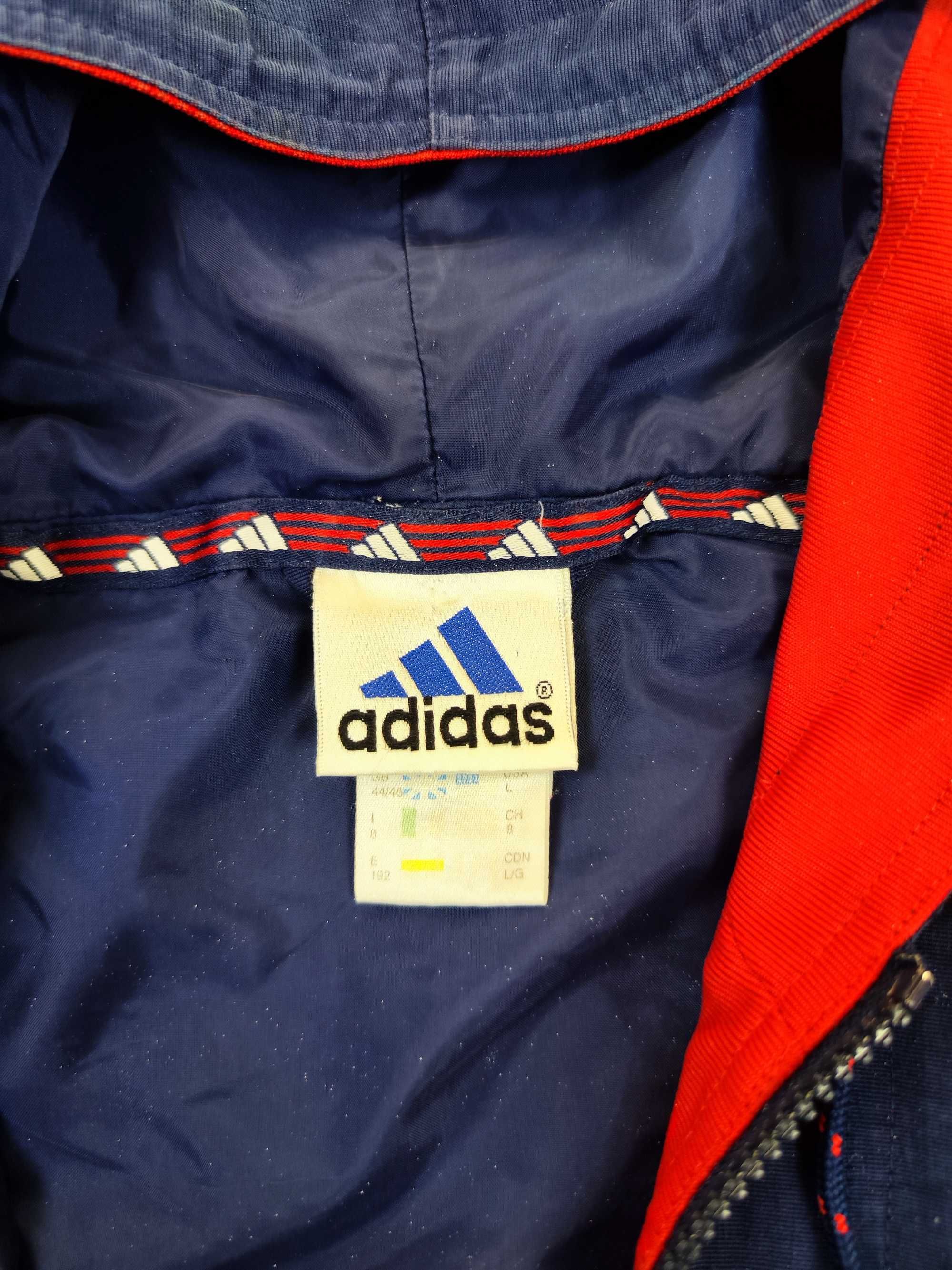 Vintage Kurtka Adidas anorak 90s boxy r. XL