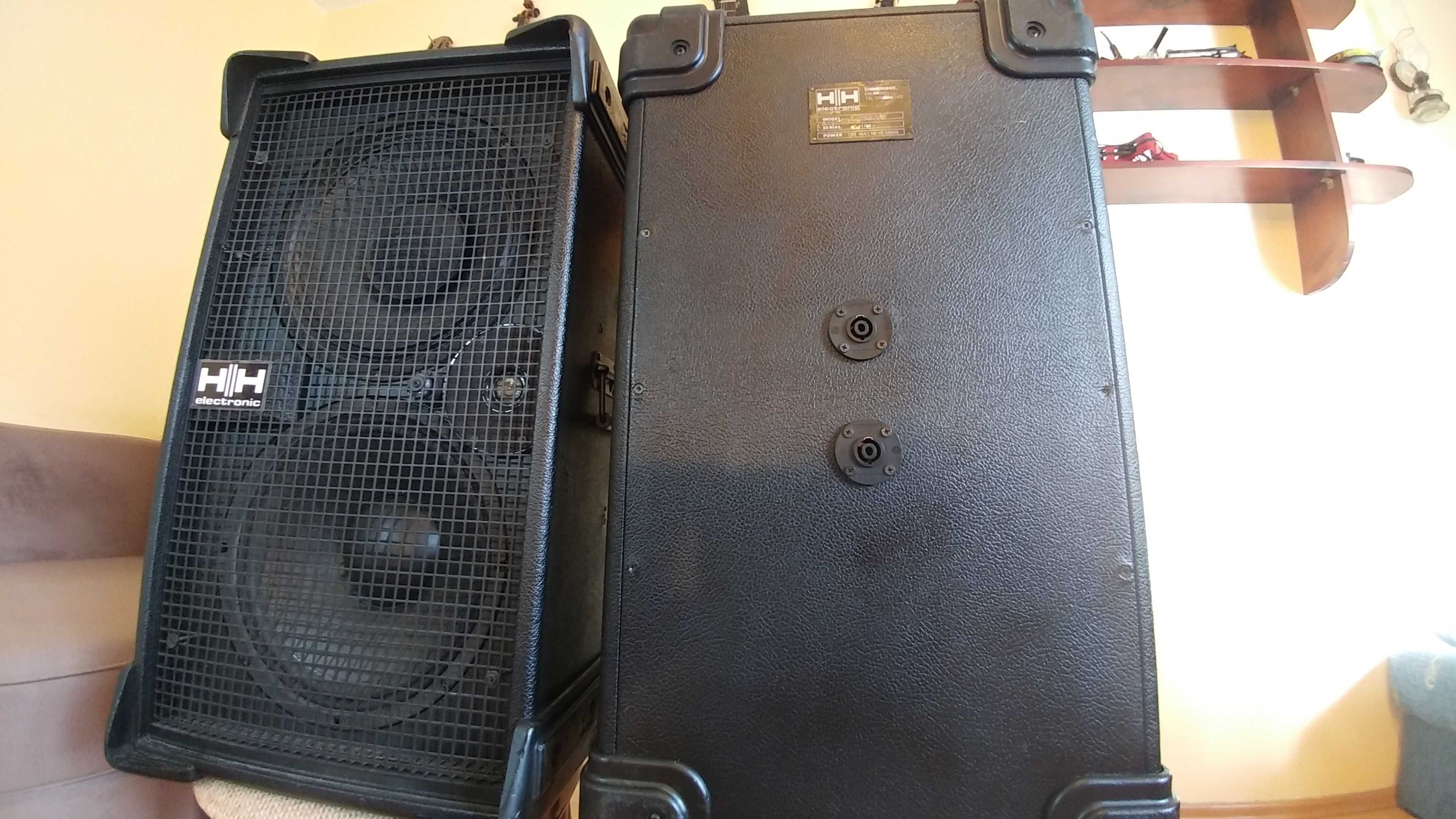 Kolumny estradowe HH- trójdrożne  2x500W RMS 8 Omów