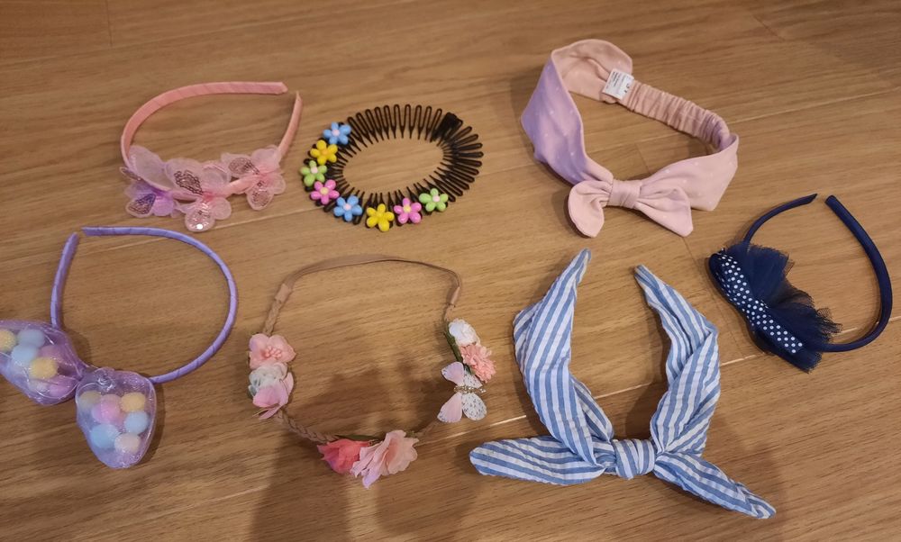 Zestaw opasek do włosów