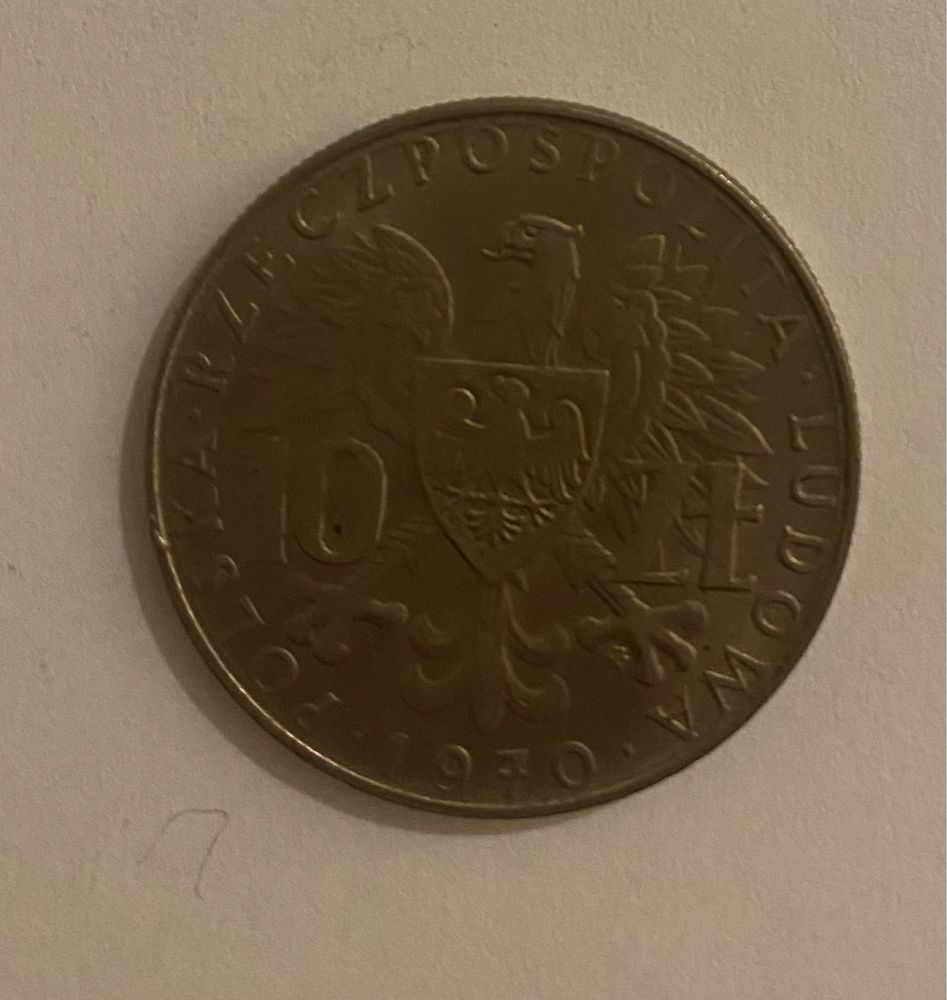 Moneta z roku 1970
