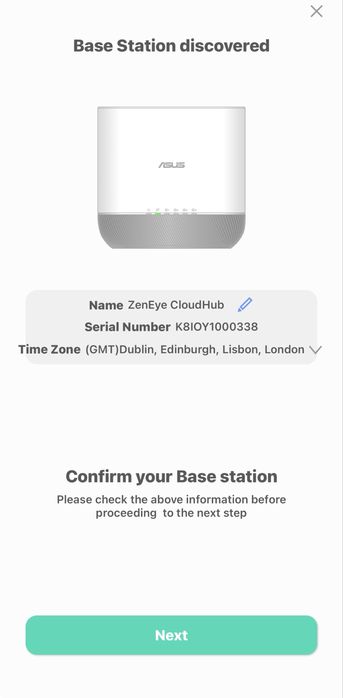 Asus Zen Eye Hub + 2 Cameras - para peças / reparação