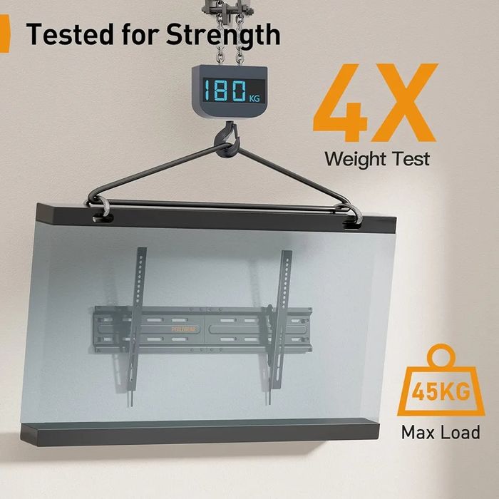 5041 Perlegear Uchwyt ścienny do  telewizorów od 37 do 82 cali do 45