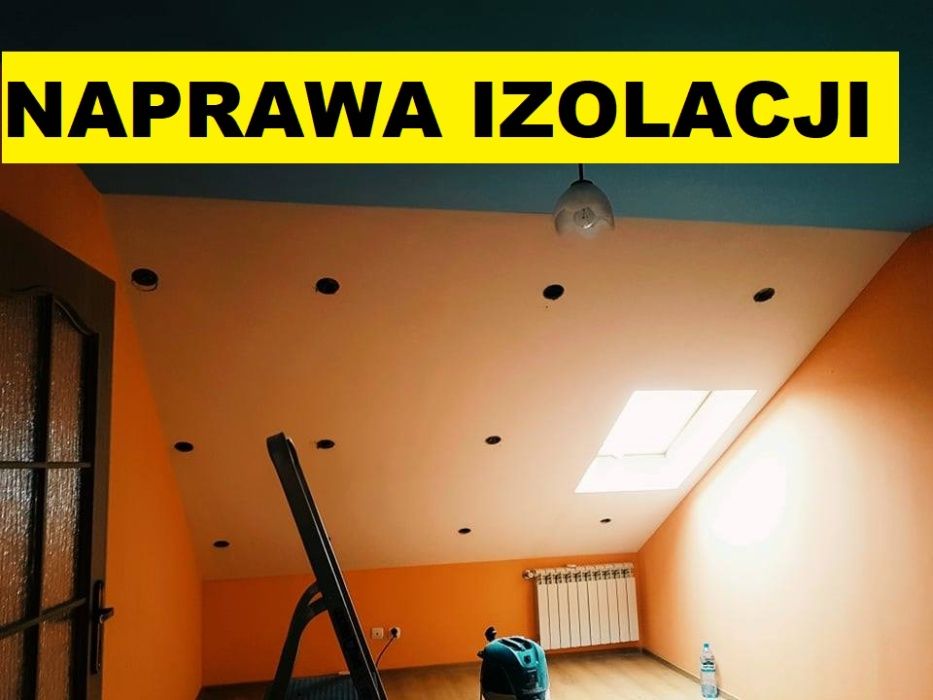 Docieplanie Pianką PUR Ocieplenie poddasza Celulozą , naprawa izolacji