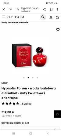 Perfumy dior Hypnotic Poison 50ml