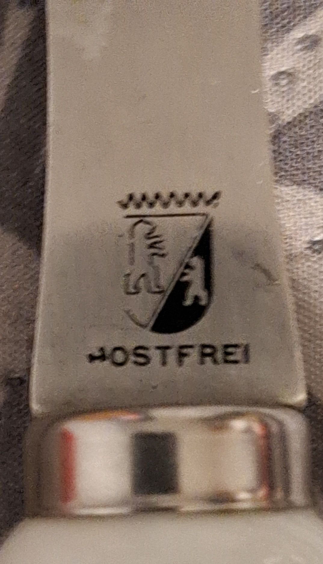Komplet do krojenia mięsa.