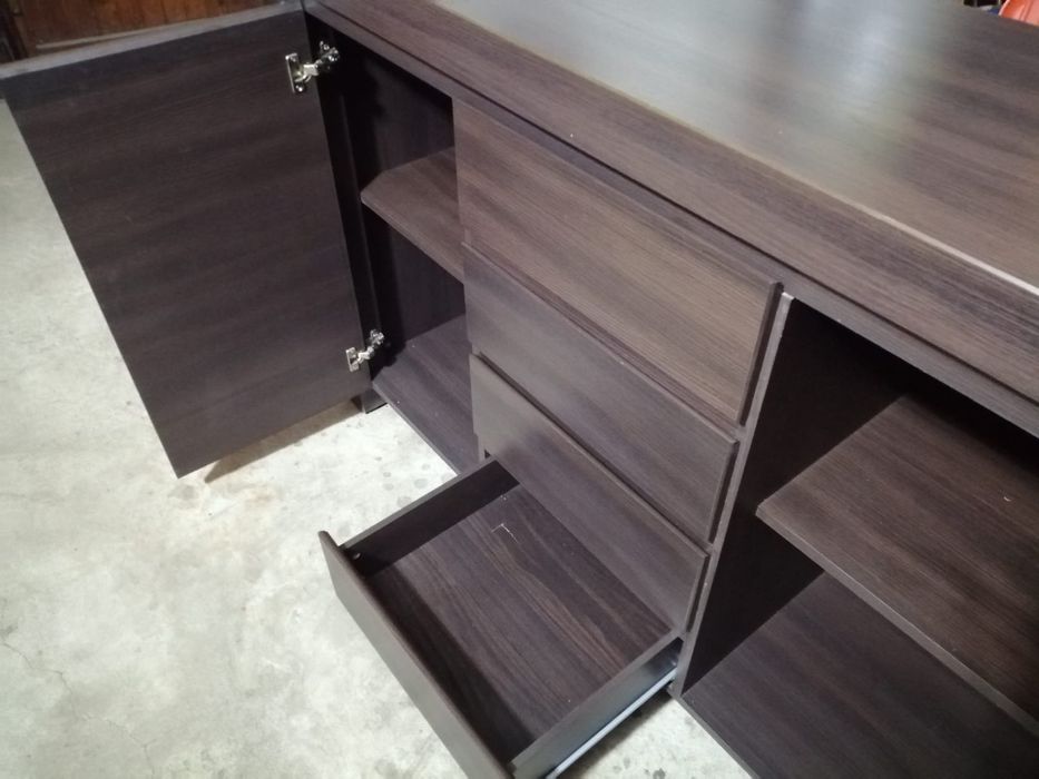 Komoda wenge BlackRedWhite