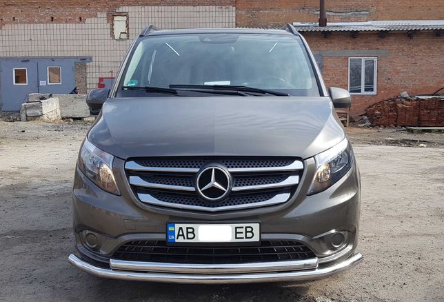 Mercedes-Benz Vito 2010 - 14 2015 + УС SHARK Захист переднього бампера