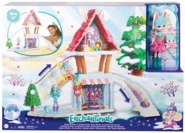 Энчантималс Лыжный шале дом кролика Enchantimals Hoppin Ski Chalet