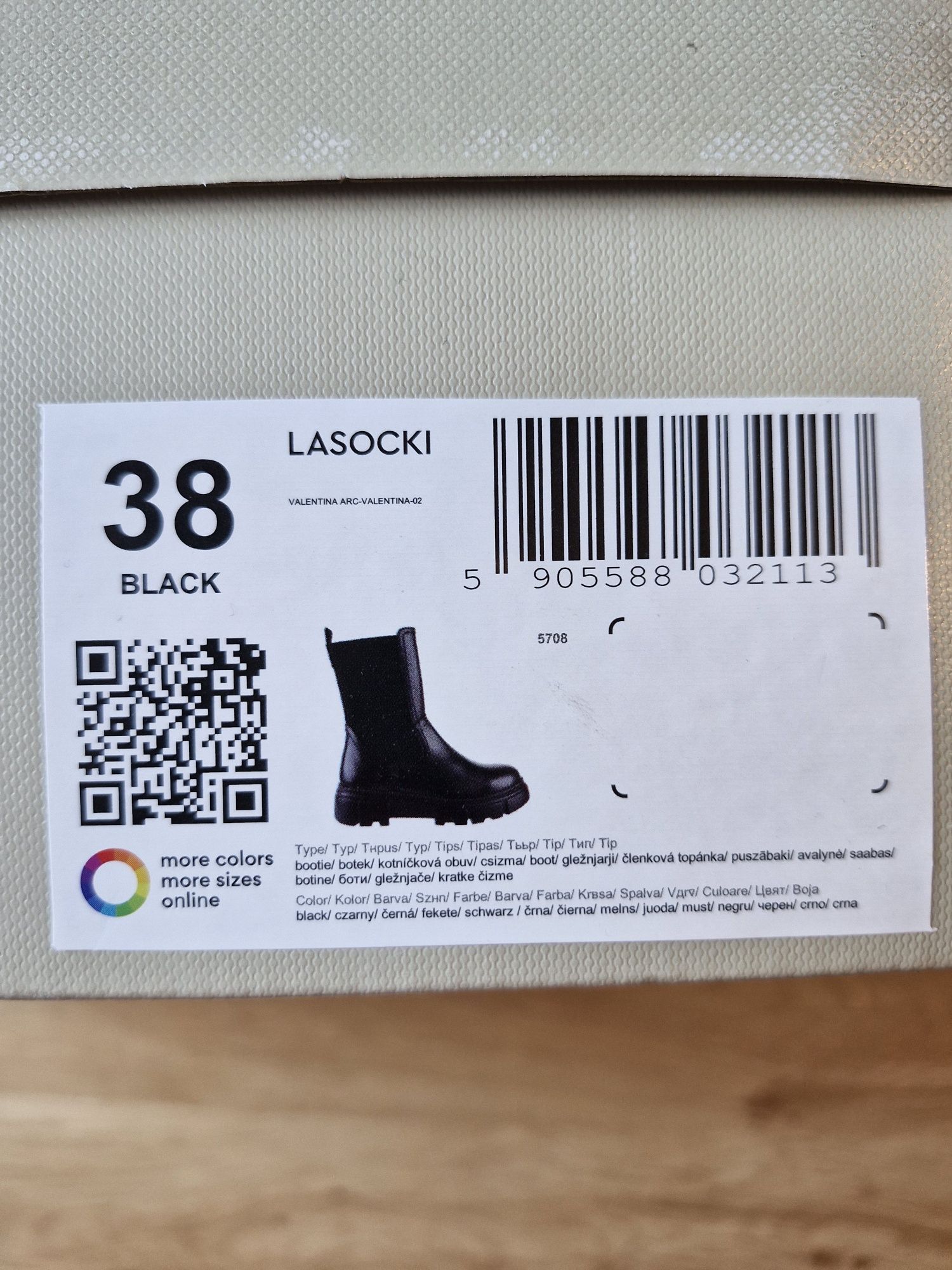 Botki Lasocki 38