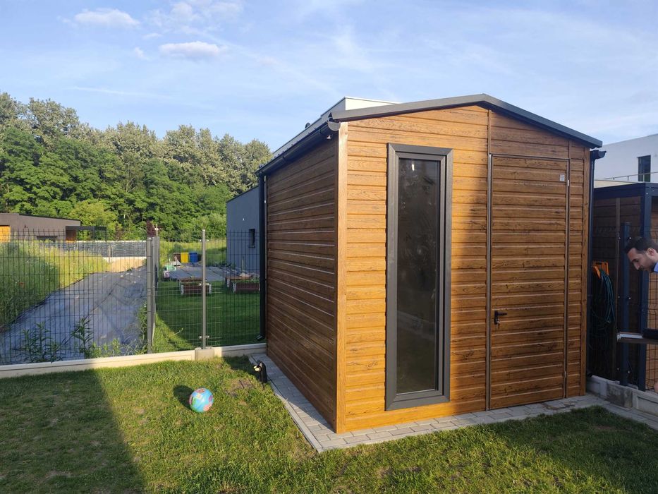 Domek ogrodowy, schowek, altana, blaszak, Kolory - Wzory