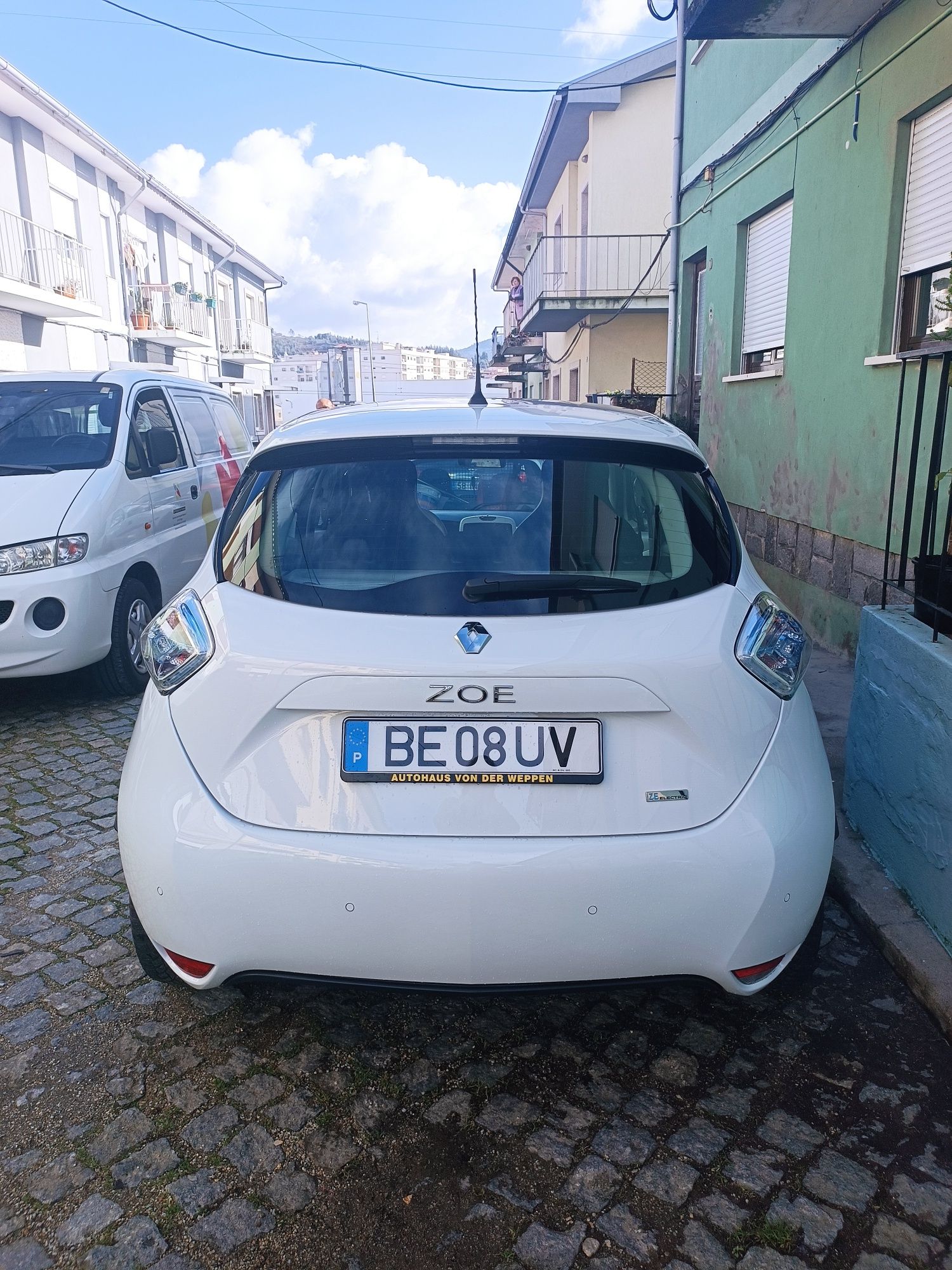 Renault zoe branco