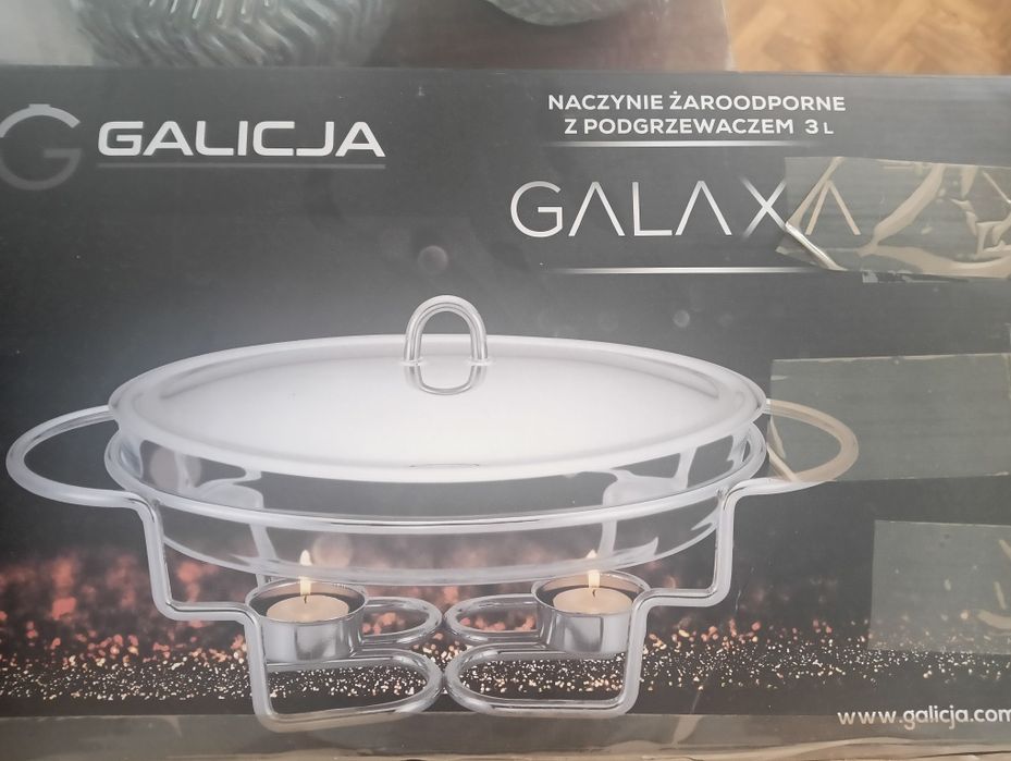 Naczynie żaroodporne podgrzewane