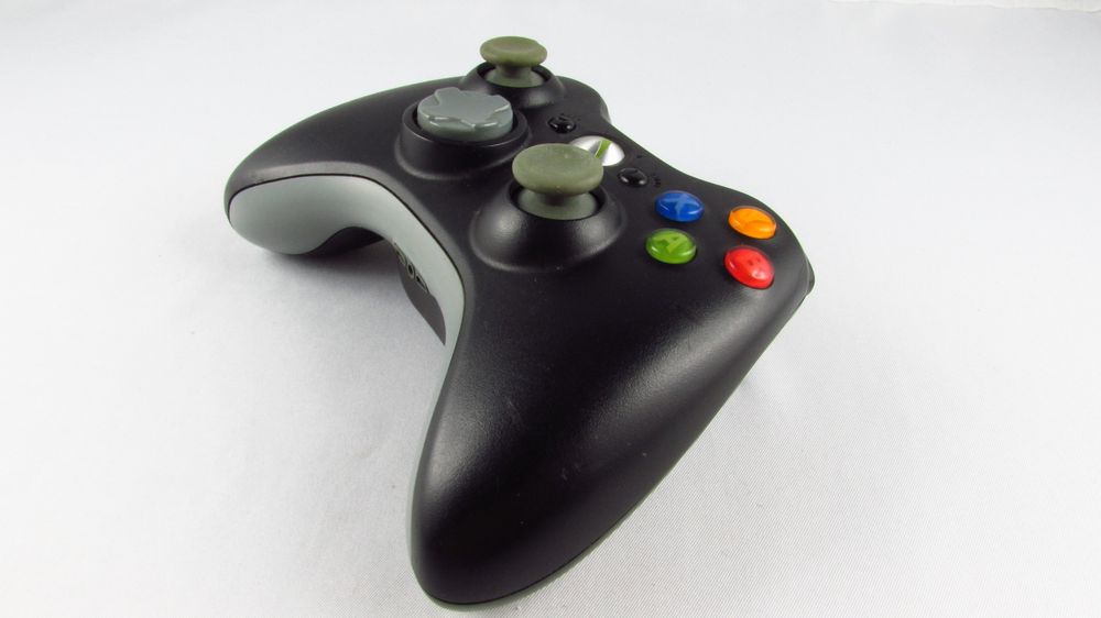XBOX 360 - Oryginalny Bezprzewodowy Pad na baterię Czarny 5