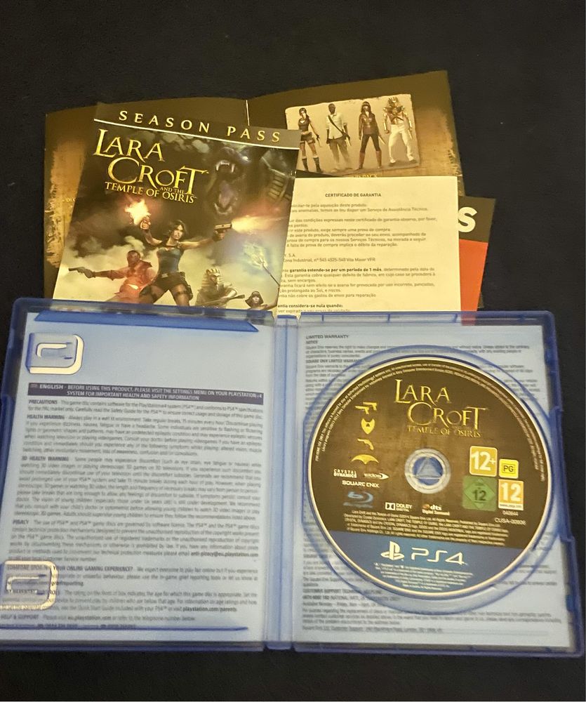 Lara Croft ps4(Novo)